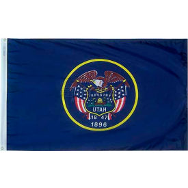 4X6 Ft. 100% Nylon Utah State Flag