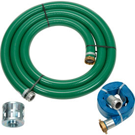 2" Trash Pump Hose Kits w/ Aluminum Couplings and Fittings