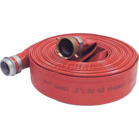 3" x 50' PVC Discharge Hose Coupled w/ M x F Aluminum Short Shanks