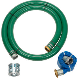 3" Trash Pump Hose Kits w/ Aluminum Couplings and Fittings