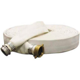 2" x 50' Mill Wash Down / Discharge Hose w/ M x F Aluminum Short Shanks