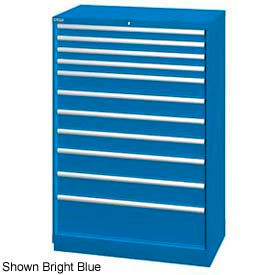 Lista 40-1/4"W Cabinet, 11 Drawer, 162 Compart - Classic Blue, Master Keyed