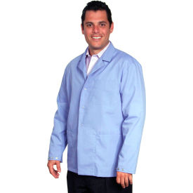 Unisex Microstat ESD Short Coat, Blue, 2XL