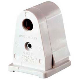 Slimline Base, Single Pin, Standard Fluorescent Lampholder