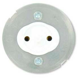 Medium Base, Standard Fluorescent Lampholder, White