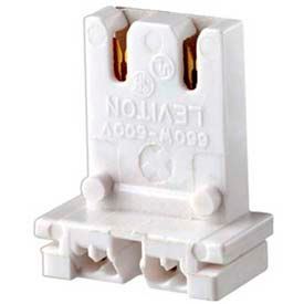 Medium Base, Bi-Pin, Standard Fluorescent Lampholder, U-Shaped