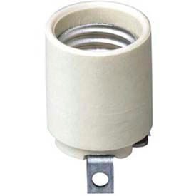 Medium Base, One-Piece, Keyless, Incandescent Lampholder