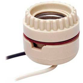 Medium Base, Two-Piece, Keyless, Incandescent Lampholder