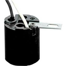 Medium Base, One-Piece, Keyless, Incandescent Lampholder