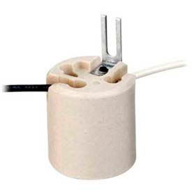 Medium Base, One-Piece, Keyless, Incandescent Lampholder