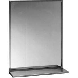 Channel Frame Mirror/Shelf Combination 18" x 24" - B166 1824