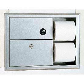 ClassicSeries Recessed Sanitary Disposal & Tissue Dispenser