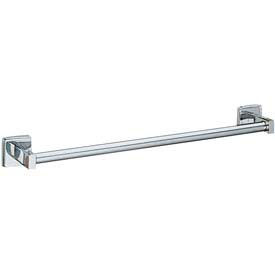 Surface Mounted Round Towel Bar - 24"W Satin -