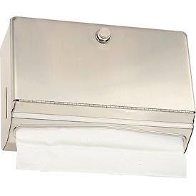 Classic Series Horizontal Folded Paper Towel Dispenser, Stainless Steel