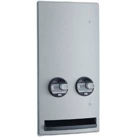 25 Cent Recessed Sanitary Vendor - B4706