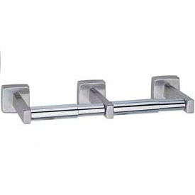 Surface Mounted Double Tissue Dispenser - Bright Polished