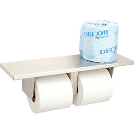 Surface-Mounted Multi Roll Tissue Dispenser with Shelf