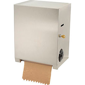 Automatic Touch Free Pull Down Paper Towel Roll Dispenser, Stainless Steel
