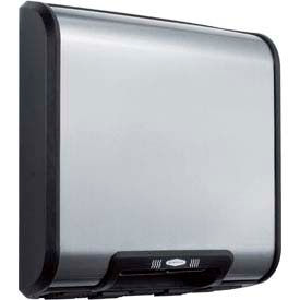 TrimLine Automatic Surface Mount Hand Dryer, ADA Compliant, Black Stainless,115V