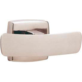 Double Robe Hook - Bright Polished