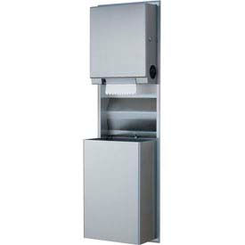 Classic Series Recessed Convertible Paper Towel Roll Dispenser/Receptacle