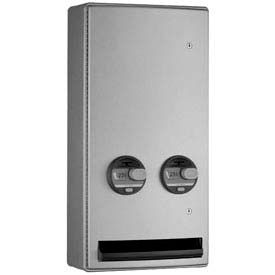 Cent Coin mechanism, Satin stainless steel bunny acceptor with die-cast spout, shatter-resist polycarbonate, all metal parts bright electroplated with a satin finish, 25 cent coin capacity.