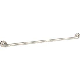 1-1/4" Dia. Straight Peened Grab Bar 42"W