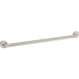 1-1/2" Diameter Straight Satin Grab Bar 36" Wide