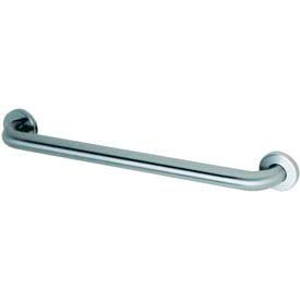 1-1/2" Dia. Straight Peened Grab Bar 18"W
