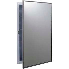 Recessed Medicine Cabinet, 15-7/8"W x 4-1/4"D x 25-7/8"H, White Enamel