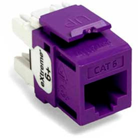 Extreme 6+ Quickport Connector, Cat 6, Purple