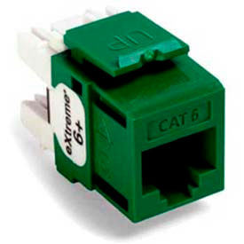 Extreme 6+ Quickport Connector, Cat 6, Green