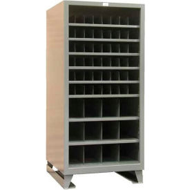 Heavy Duty Open-Metal Bin Storage - 36 x 36 x 78