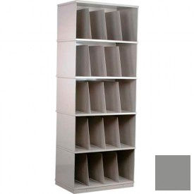 Five-Shelf X-Ray Storage Cabinet, Gray