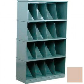 Four-Shelf Medical Record Storage Cabinet, Beige