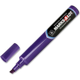 Large Chisel Tip Permanent Marker, Green Ink, 12/Pk
