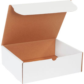 Corrugated Literature Mailers, 11-3/4"L x 10-3/4"W x 4"H, White