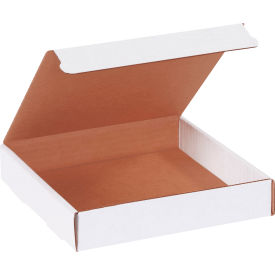 Corrugated Literature Mailers, 7-3/8"L x 7-3/8"W x 1-3/8"H, White