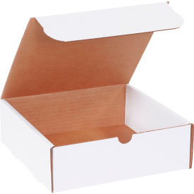 Corrugated Literature Mailers, 9"L x 9"W x 3"H, White