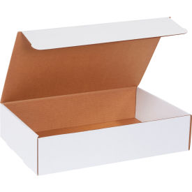 Corrugated Literature Mailers, 17-1/8"L x 11-1/8"W x 4"H, White