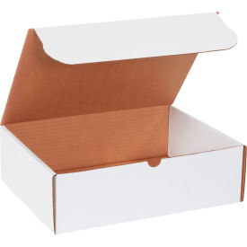 Corrugated Literature Mailers, 13"L x 10"W x 4"H, White