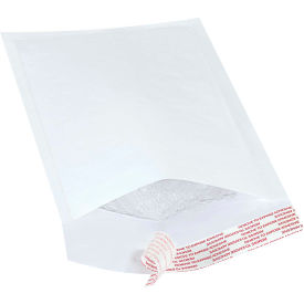 Self Seal Bubble Mailers, #00, 5"W x 10"L, White, 250/Pack