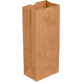 Hardware Bags, #5, 5-1/4"W x 3-7/16"D x 10-15/16"H, Kraft, 400/Pack