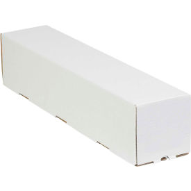 Square Mailing Tubes, 5"W x 5"D x 25"L, White