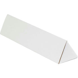 Triangle Mailing Tubes, 2"W x 18-1/4"L, White