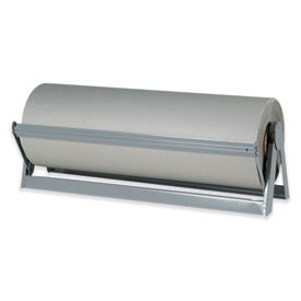 Kraft Paper, 60 lbs., 24"W x 900'L, Gray, 1 Roll