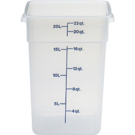 Food Container, 11-1/4"L x 12-1/4"W x 15-3/4"H, Clear