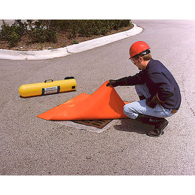 Ultra-Drain Sea®l, Square, 36" x 36" x 3/8", Orange