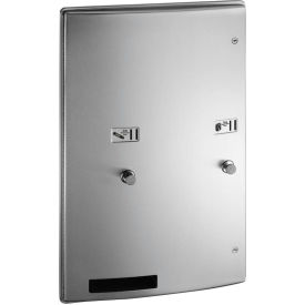 Roval Recessed Dual Sanitary Dispenser 25 Cent Operation