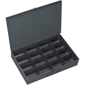 Steel Scoop Compartment Box 209-95 - 16 Compartment, 13-3/8x9-1/4x2